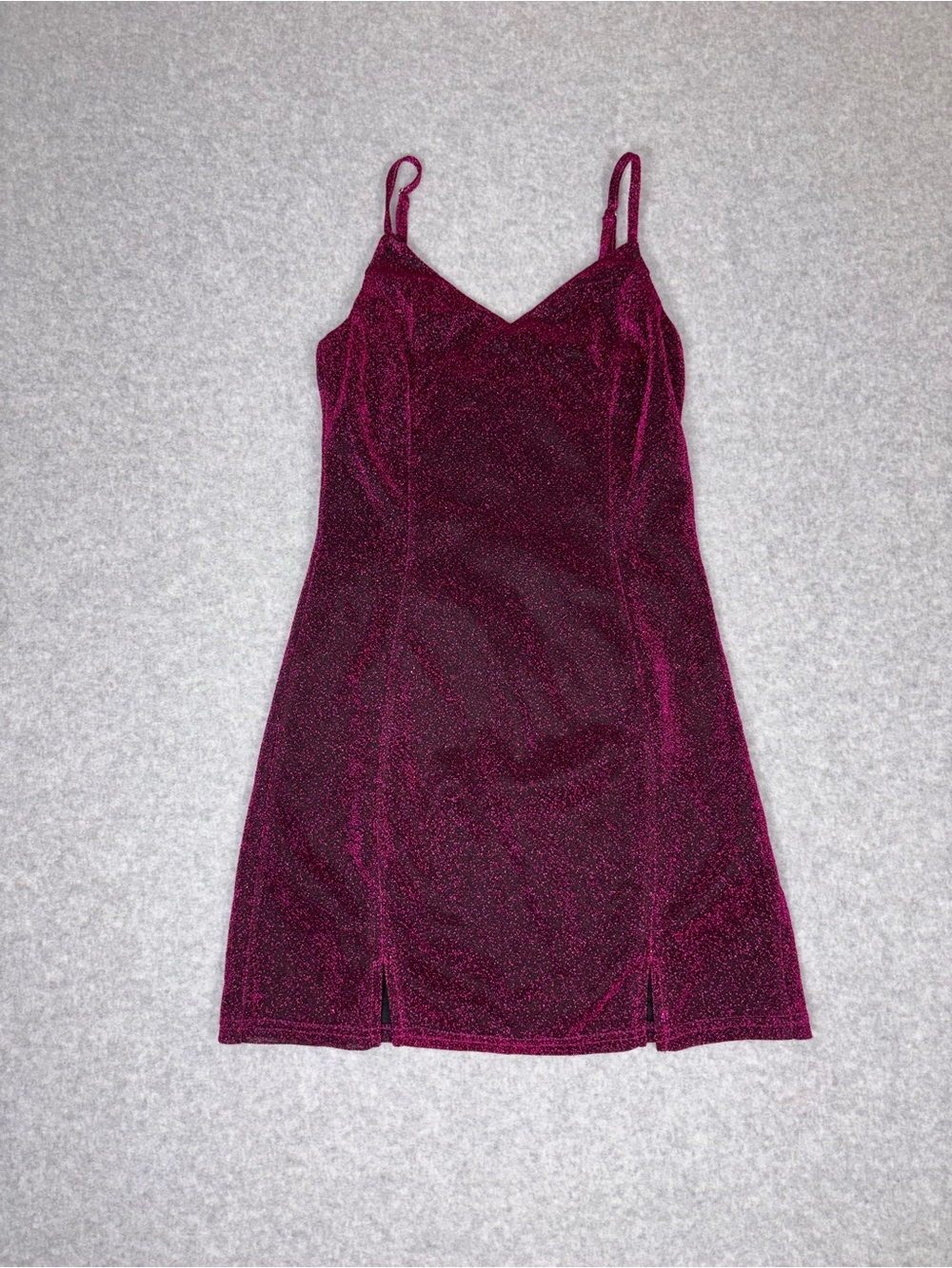Lulus Pink Sparkly Mini Dress XS Party Bodycon - Picture 1 of 7
